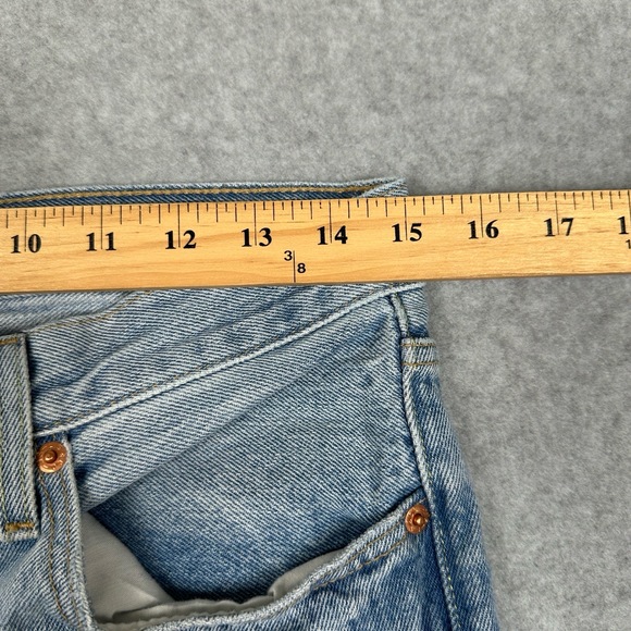 Levi's Light Blue Distressed Women's Jeans - Picture 6 of 14